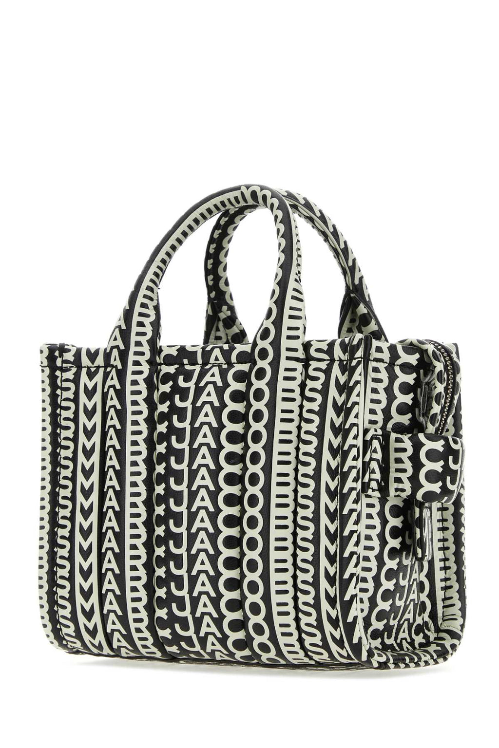 Marc Jacobs Women Printed Leather Micro The Monogram Handbag