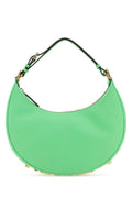 Fendi Women Green Leather Small Fendigraphy Handbag