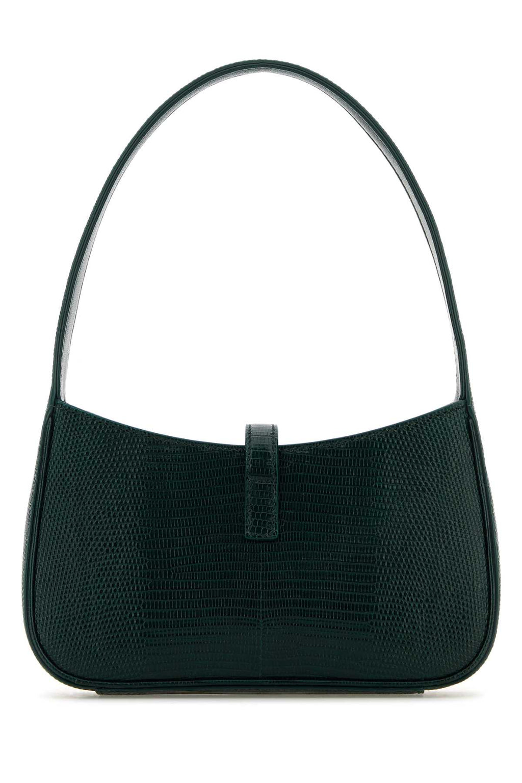 Saint Laurent Women Bottle Green Leather Mini Le 5 Ã  7 Handbag