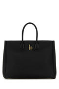 Burberry Women Black Leather Medium Rocking Horse Handbag