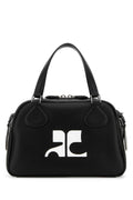 Courreges Women Black Leather Reedition Handbag