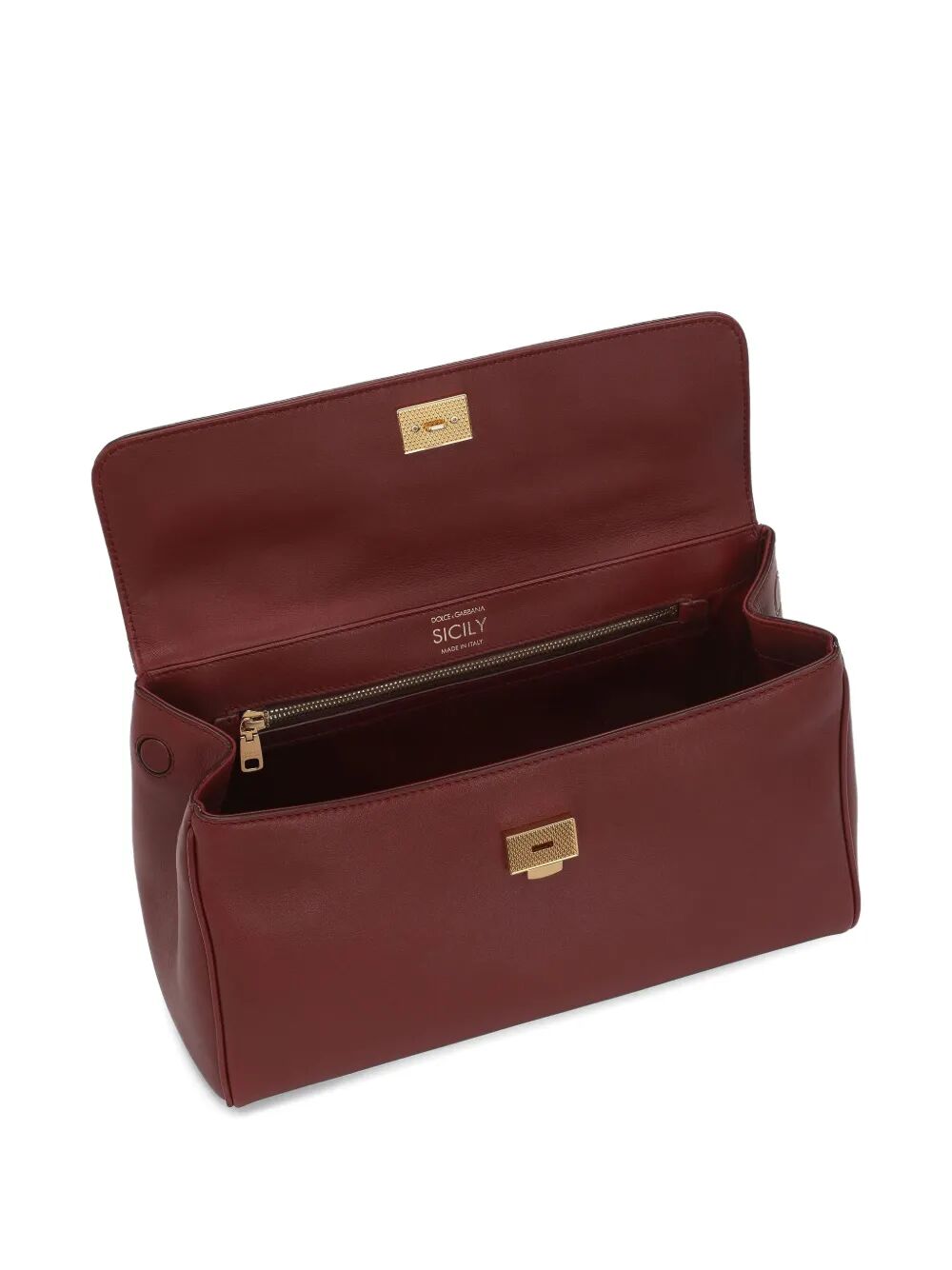 Dolce & Gabbana Women Plongé Leather My Sicily Handbag