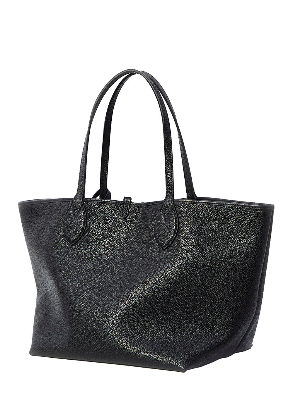 Gucci Women 'Totissima' Multicolor Reversible Handbag With Hook Closure In Grained Leather And Gg Canvas Woman