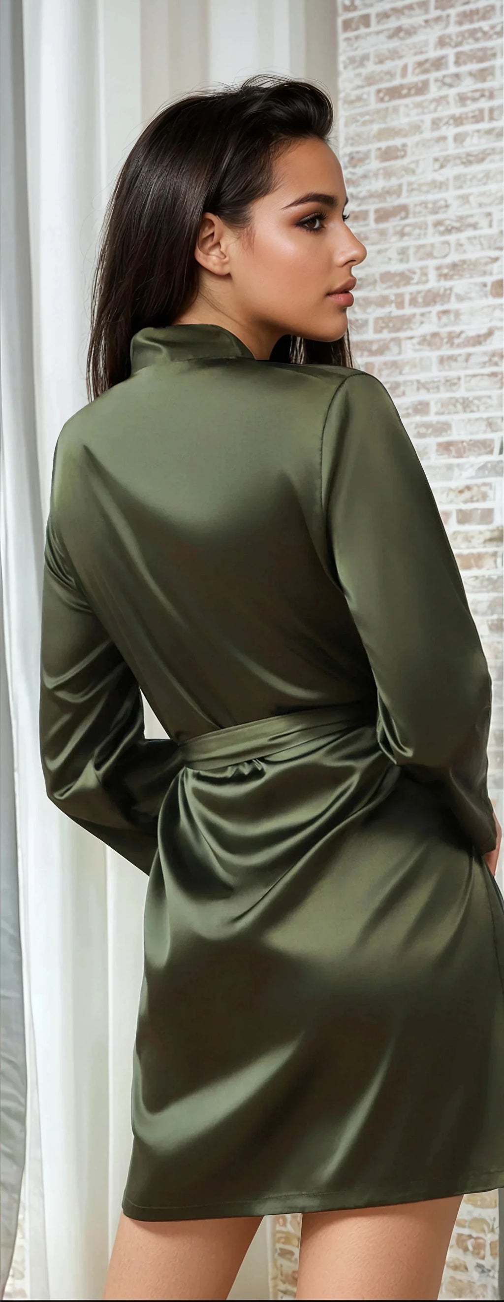 Classic Satin Robe