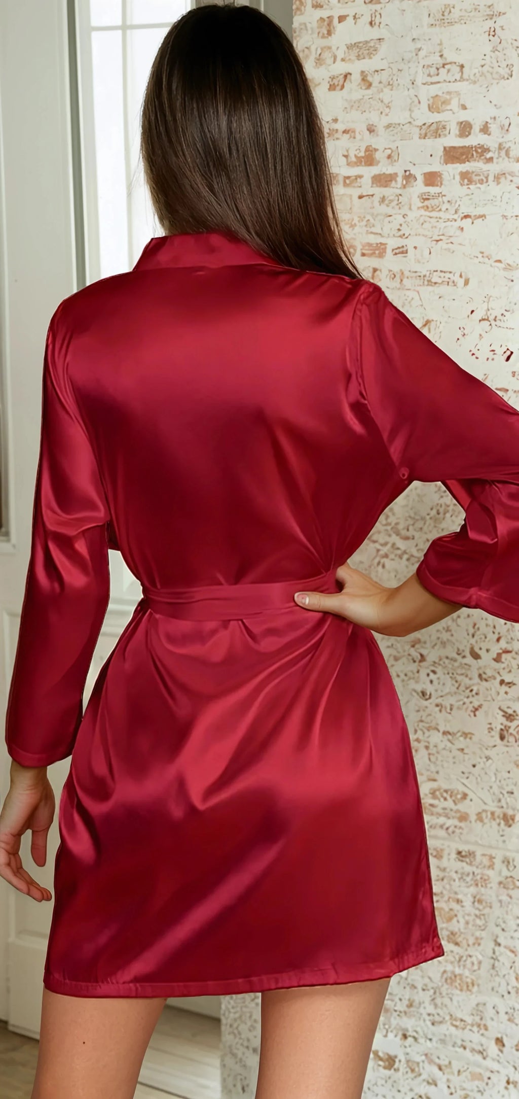 Classic Satin Robe